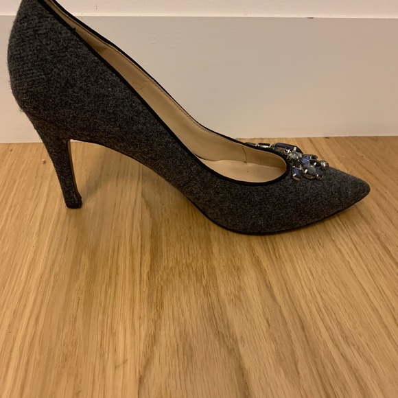 Nine West grey jewel pumps - Picture 2 of 6